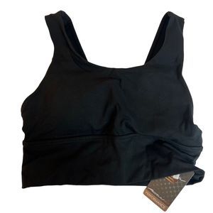 Activ8 Full Coverage‎ Black Sports Bra Workout Exercise Fitness Women’s Sz Small